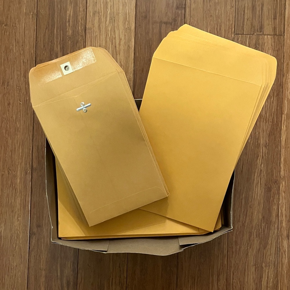 Box of New Envelopes | Small + Medium Sizes